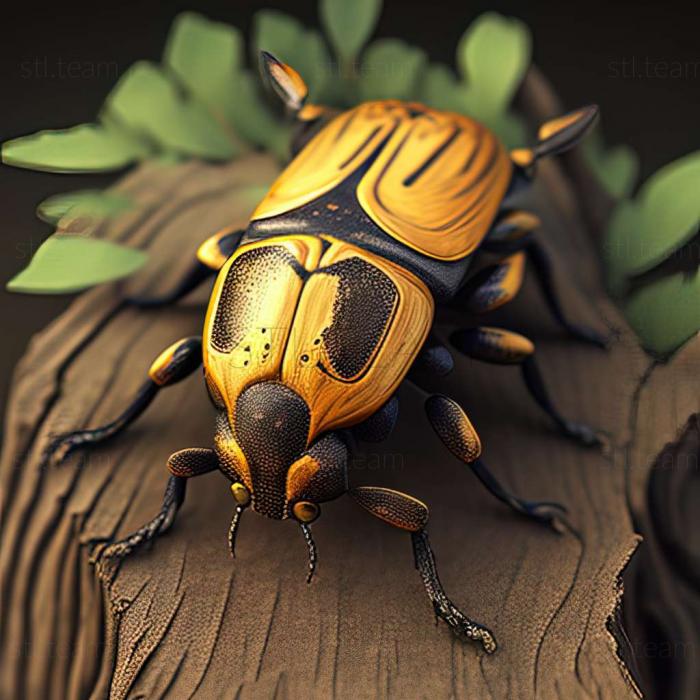 3D model Nicrophorus basalis (STL)